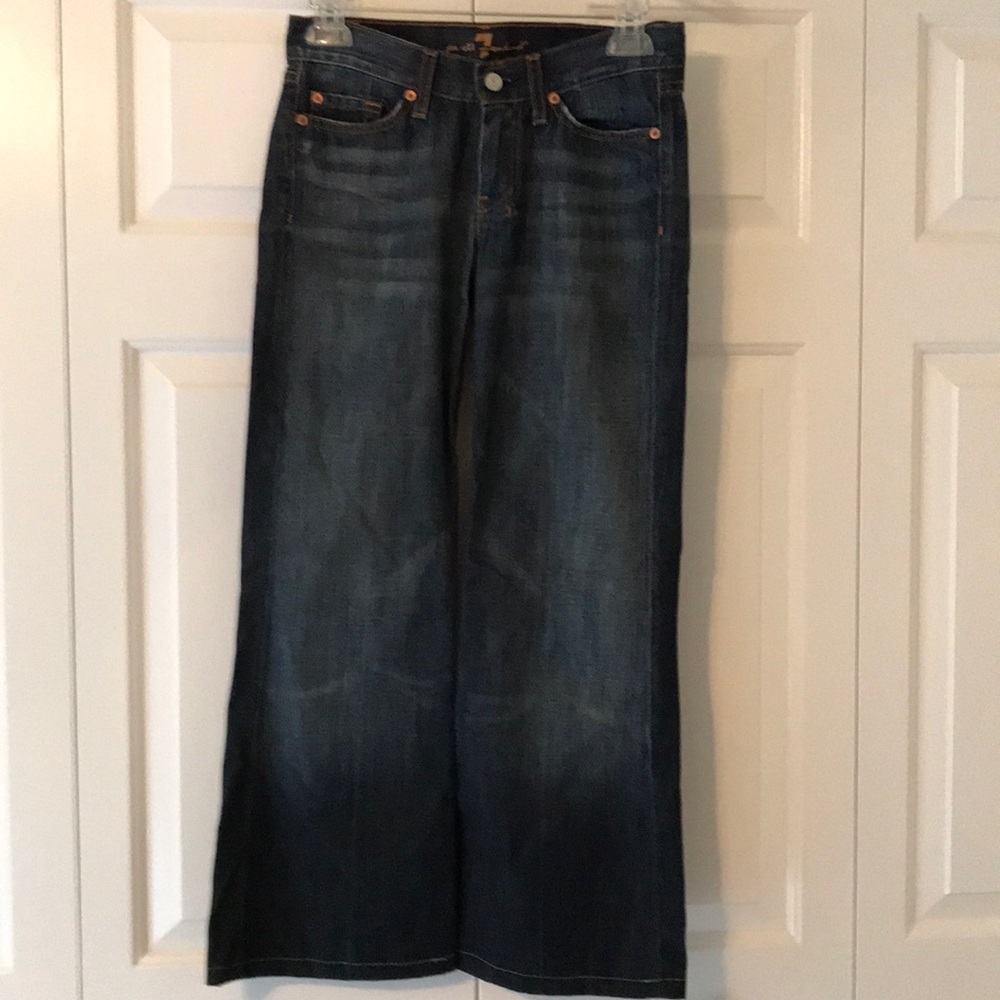 Women’s 7 For All Mankind wide leg jeans